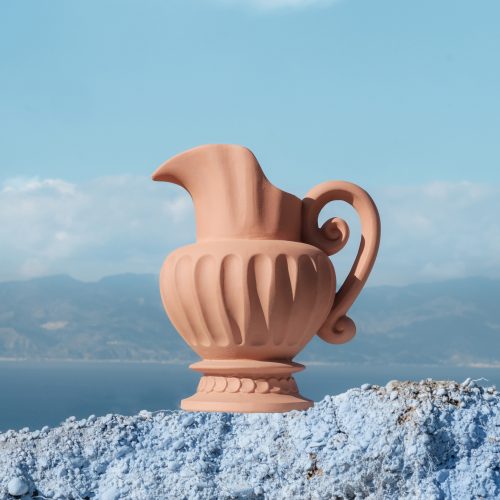 Magna Graecia Terracotta Carafe - Gessato Design Store