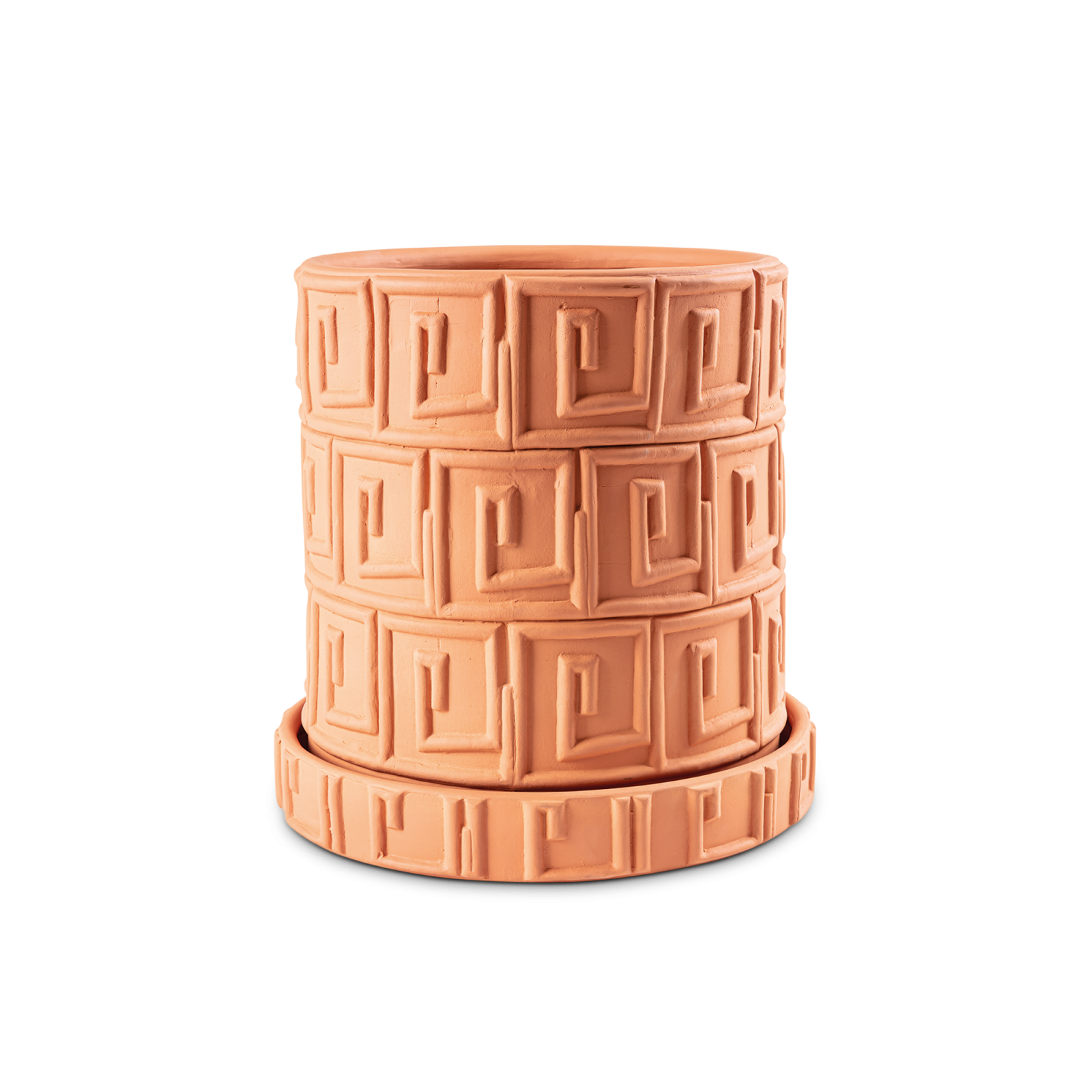 Magna Graecia Terracotta Planter Greca - Gessato Design Store