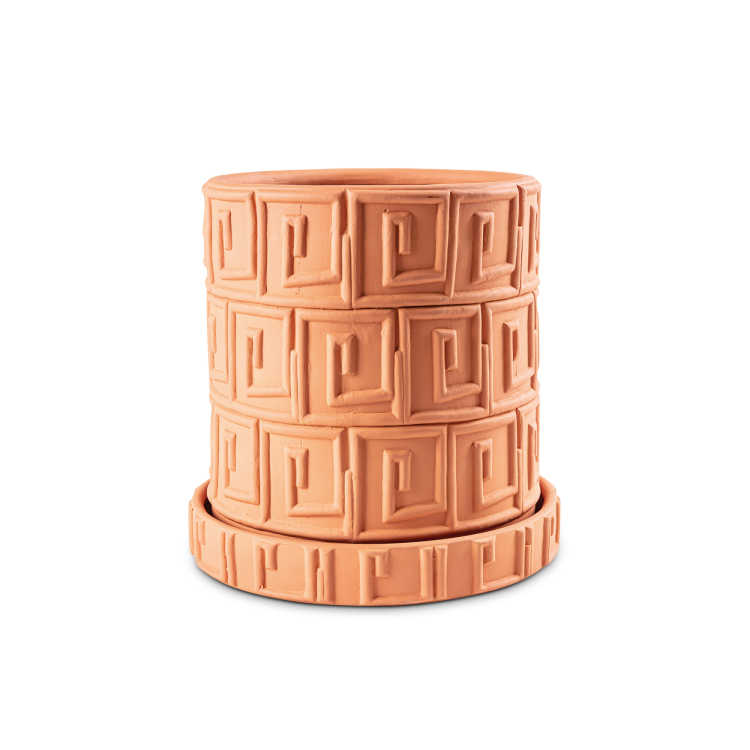 Magna Graecia Terracotta Planter Greca