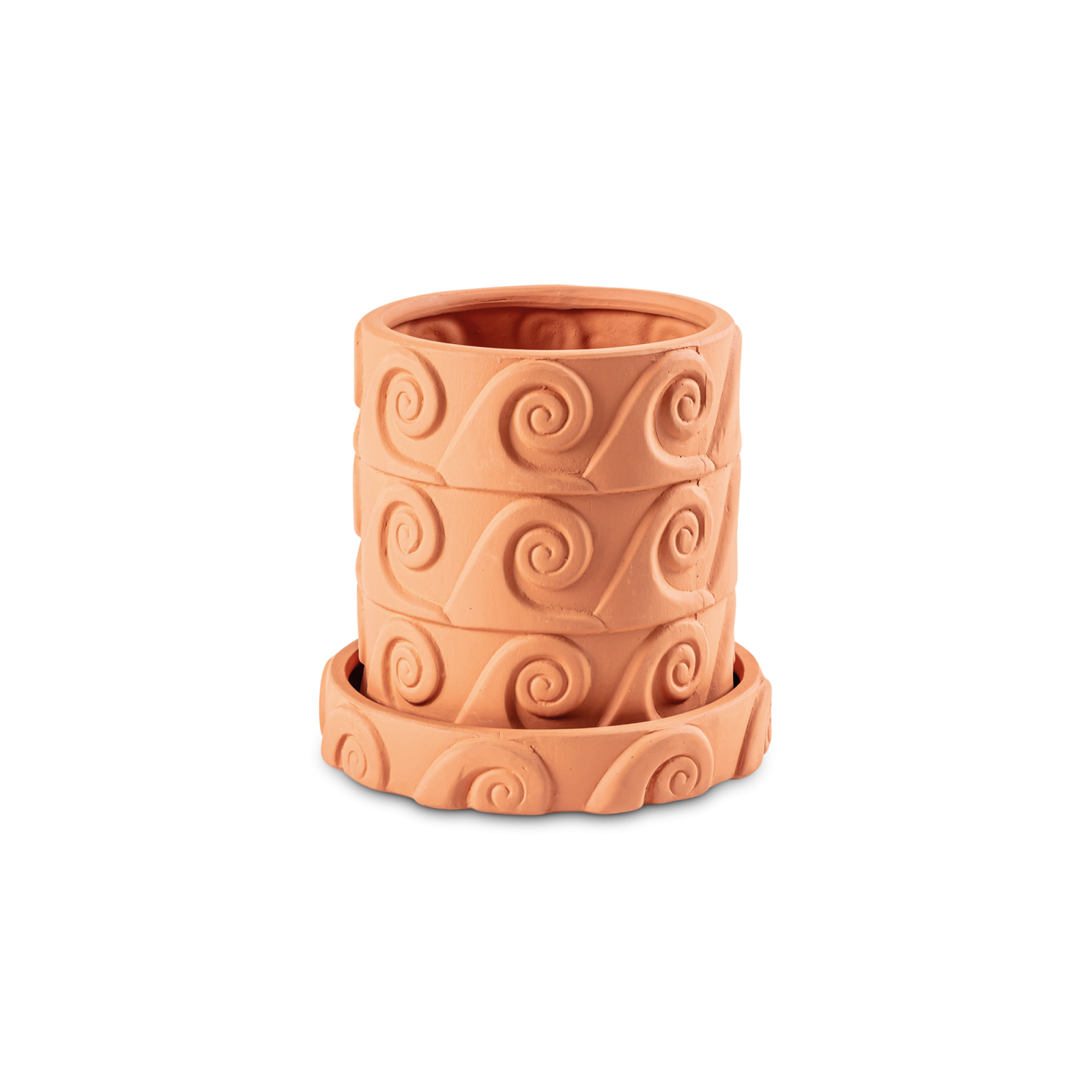 Magna Graecia Terracotta Planter Onda - Gessato Design Store