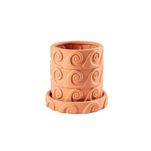 Magna Graecia Terracotta Planter Onda - Gessato Design Store