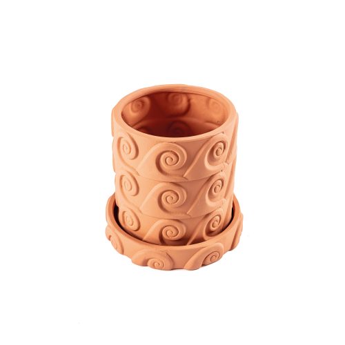 Magna Graecia Terracotta Planter Onda - Gessato Design Store