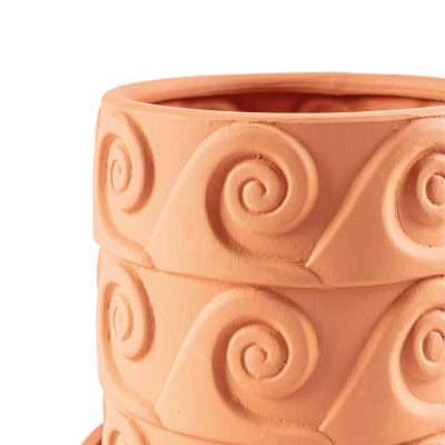 Magna Graecia Terracotta Planter Onda - Gessato Design Store