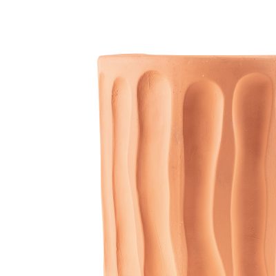 Magna Graecia Terracotta Wall Vase Dorico - Gessato Design Store