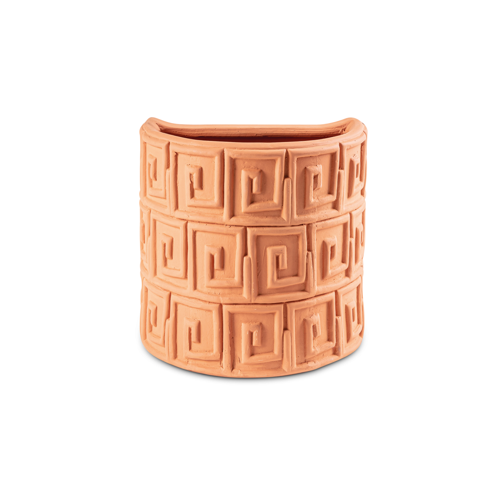 Magna Graecia Terracotta Wall Vase Greche - Gessato Design Store