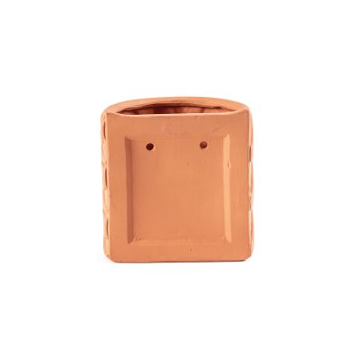 Magna Graecia Terracotta Wall Vase Onde - Gessato Design Store