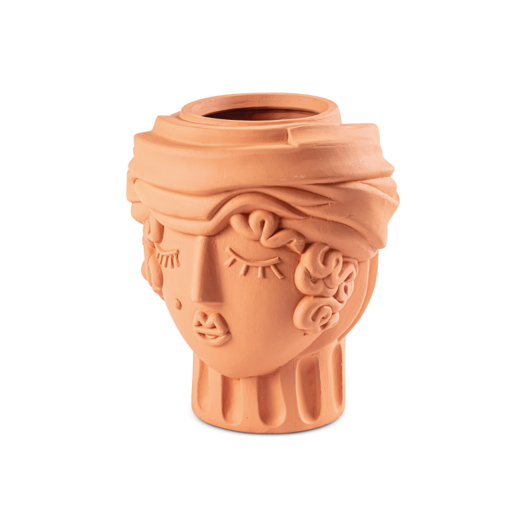 Magna Graecia Woman Terracotta Planter