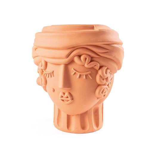 Magna Graecia Woman Terracotta Planter - Gessato Design Store