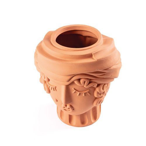 Magna Graecia Woman Terracotta Planter - Gessato Design Store