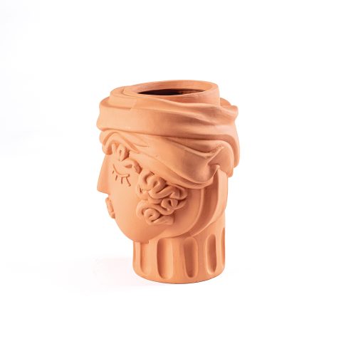 Magna Graecia Woman Terracotta Planter - Gessato Design Store