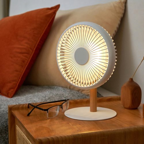 Beyond Portable & Detachable Desk Fan/Light - Gessato Design Store