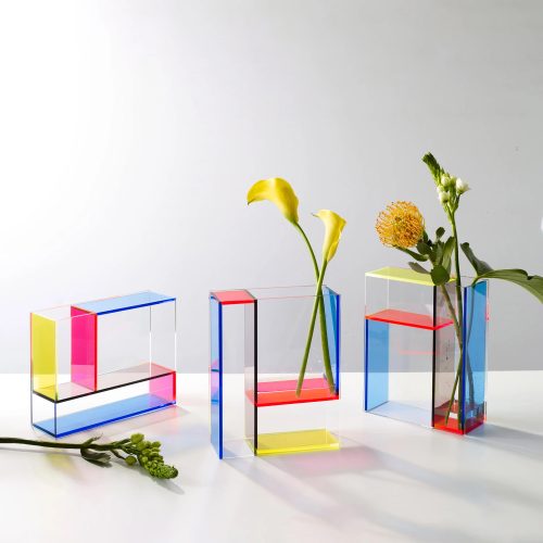 Mondri Vase Neon - Gessato Design Store