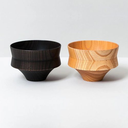 Tsumugi Kine Wooden Bowl, Natural - Gessato Design Store