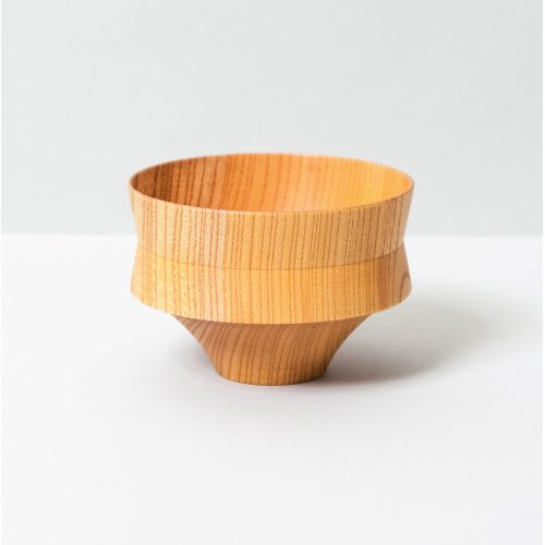 Tsumugi Kine Wooden Bowl, Natural - Gessato Design Store