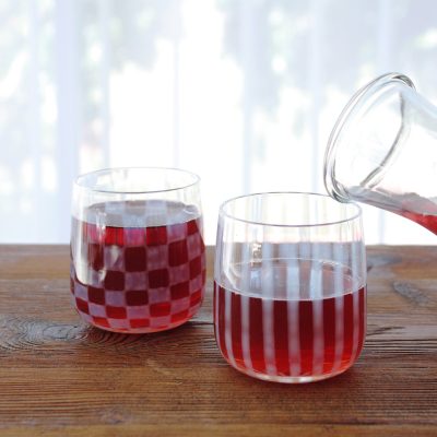 Yuki Glass Ichimatsu - Gessato Design Store