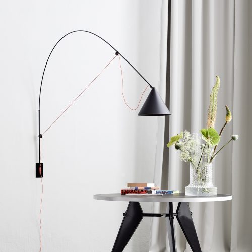 Ayno Wall Lamp - Large - Black - Gessato Design Store