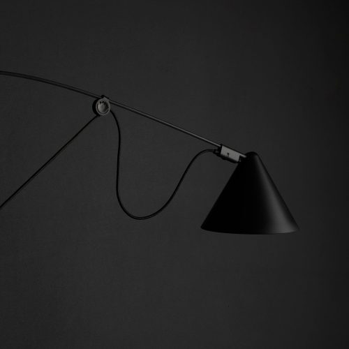 Ayno Wall Lamp - Large - Black - Gessato Design Store