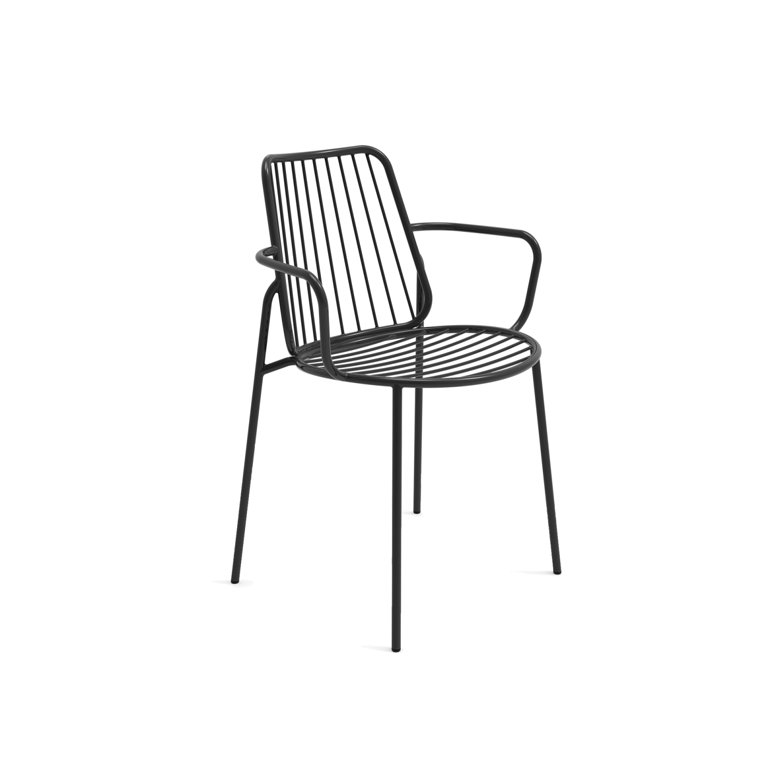 Billa Outdoor Armchair, Black - Gessato Design Store