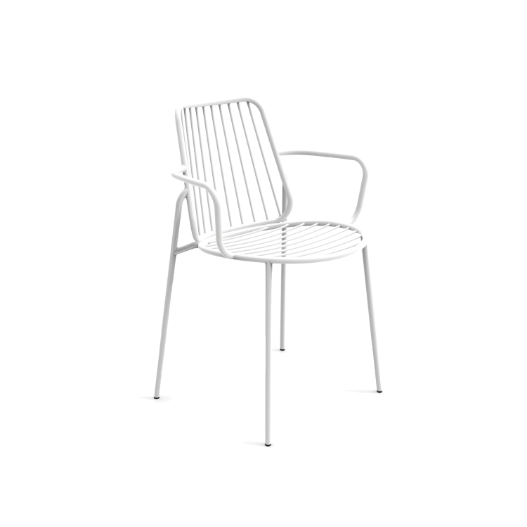 Billa Outdoor Armchair, White