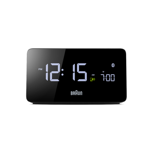 Braun Bluetooth Alarm Clock - Gessato Design Store