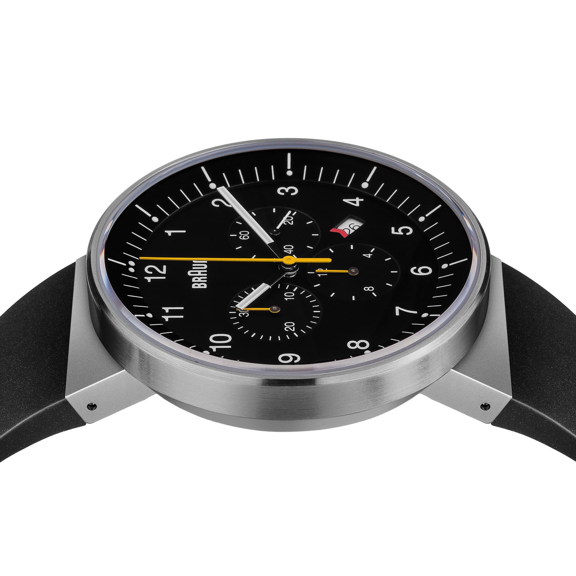 Braun - Braun Men's Prestige Chronograph Watch BN-0095BKSLBKG | Gessato ...