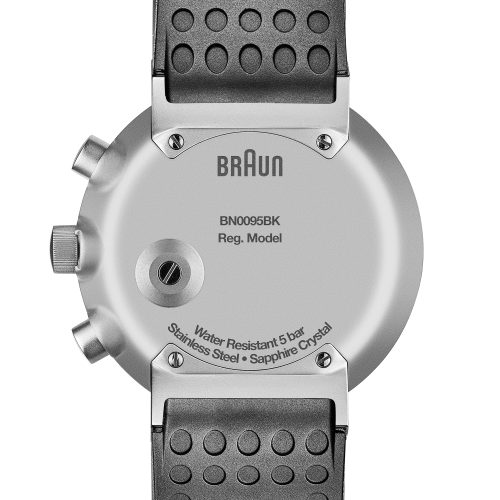 Braun Men's Prestige Chronograph Watch BN-0095BKSLBKG - Gessato Design Store