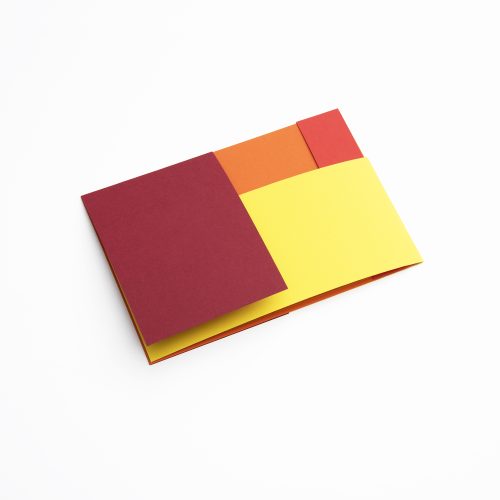 Flip Card - Orange - Gessato Design Store