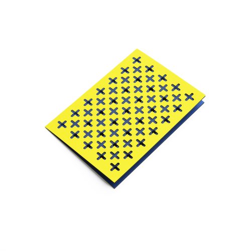 Pattern Card - Yellow - Gessato Design Store