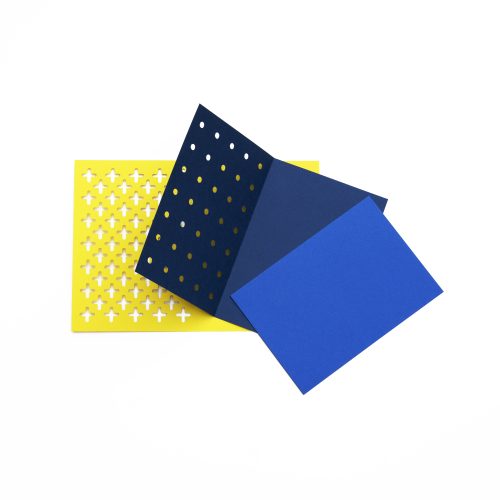 Pattern Card - Yellow - Gessato Design Store