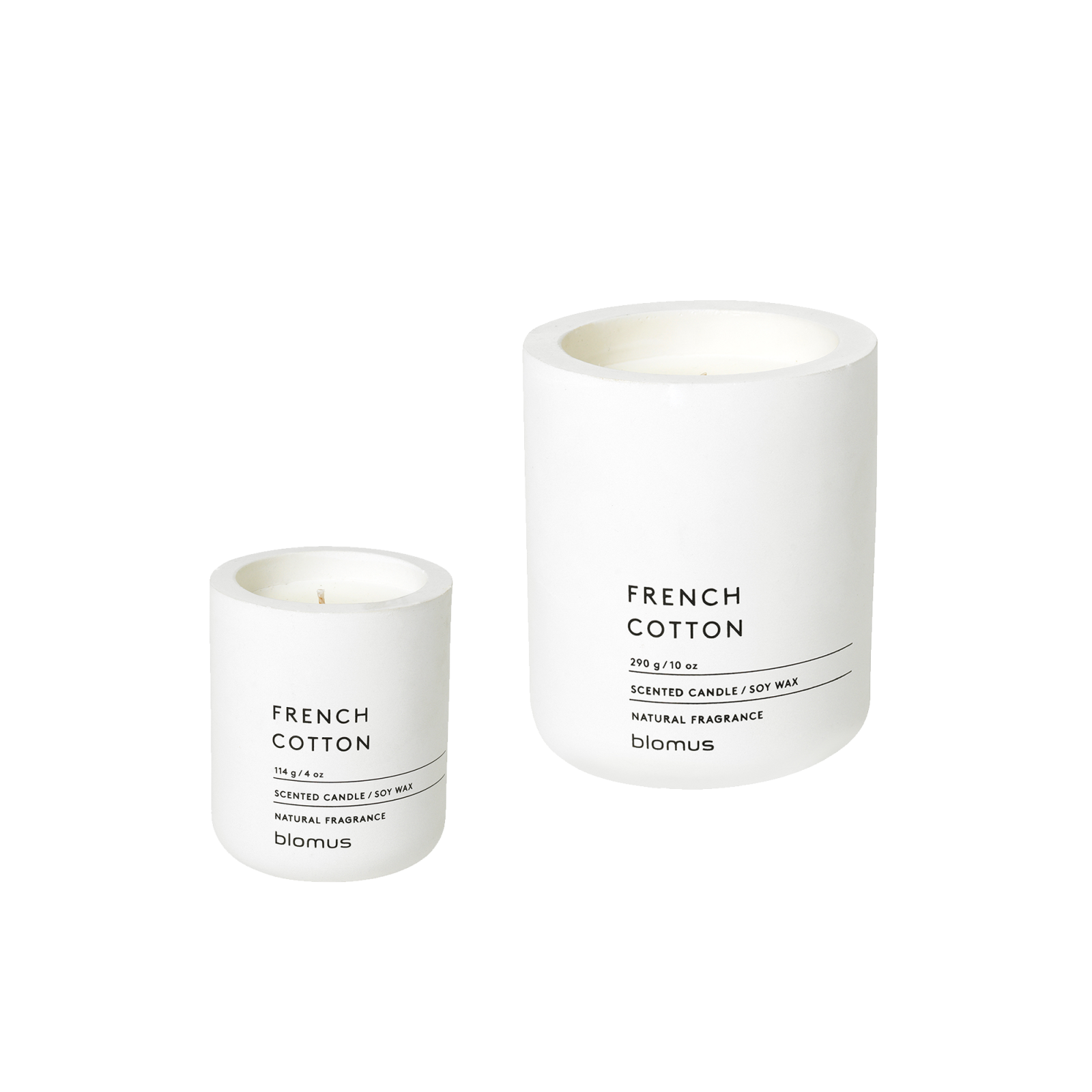 Fraga Candle Set, French Cotton - Gessato Design Store