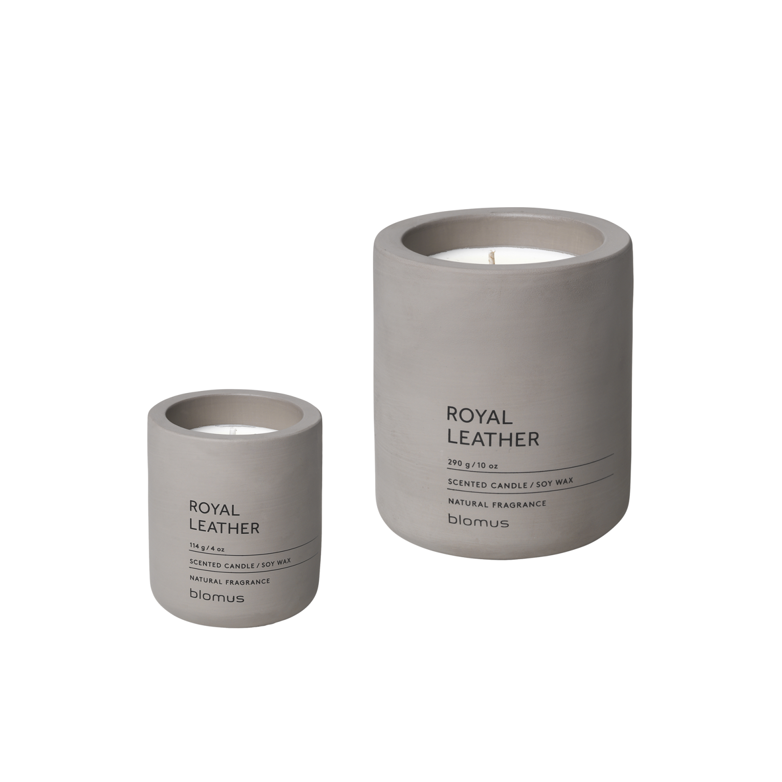 Fraga Candle Set, Royal Leather - Gessato Design Store