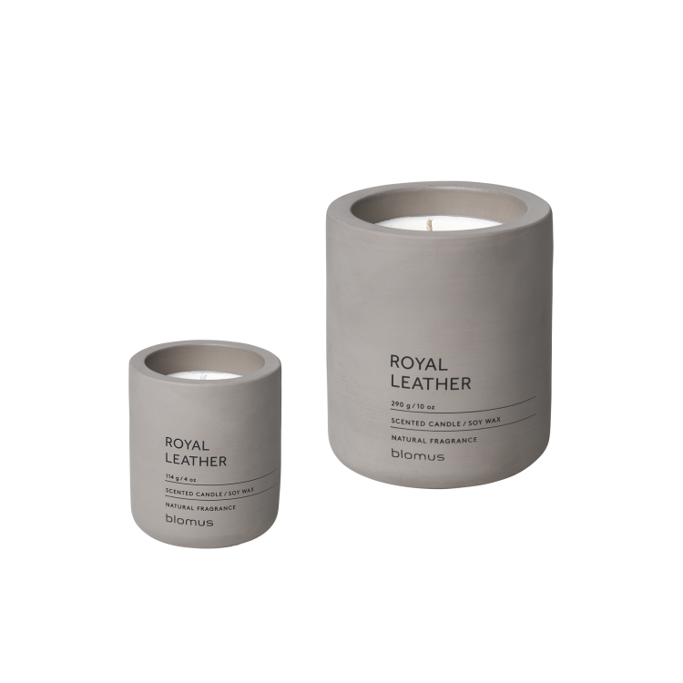 Fraga Candle Set, Royal Leather