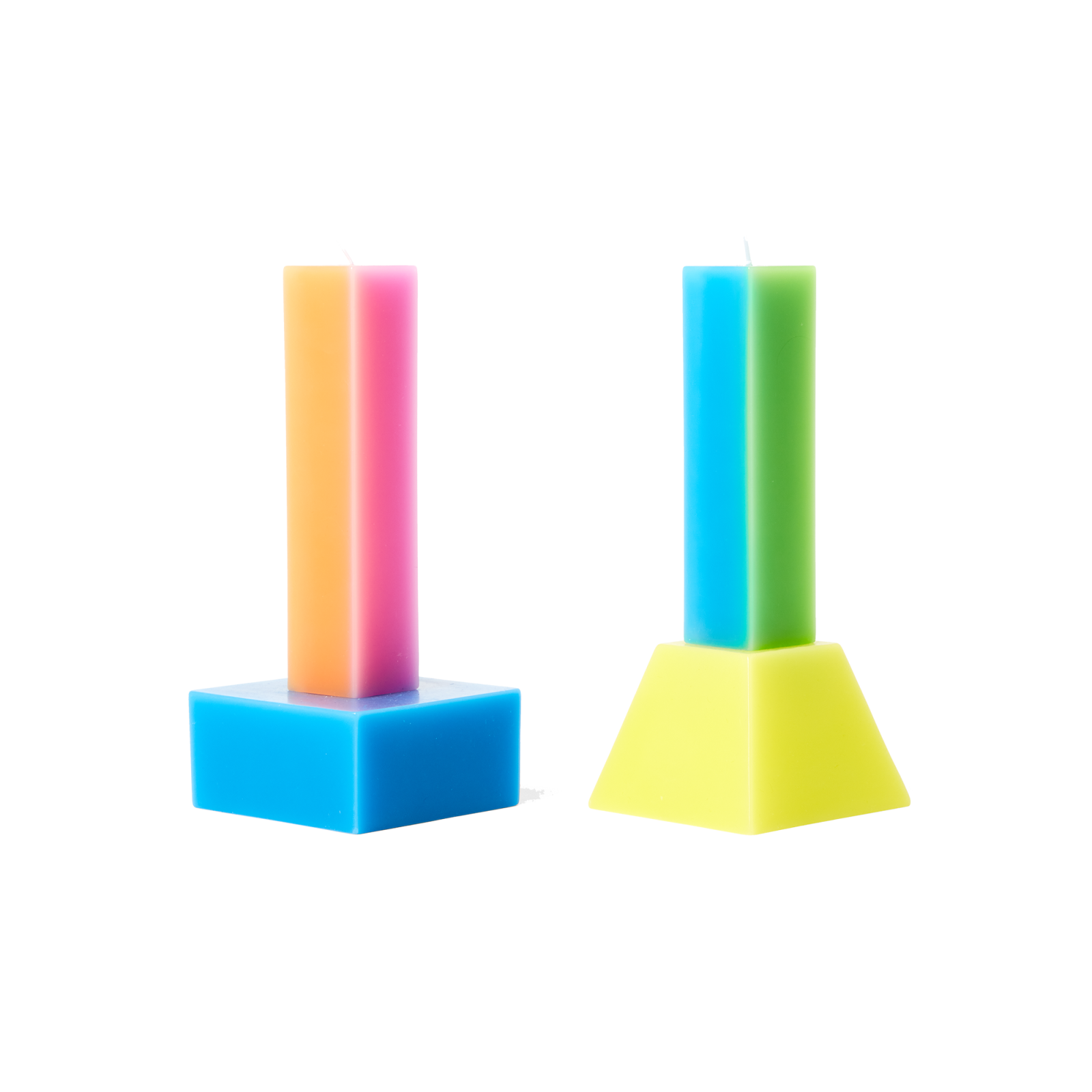 Happiness Pillar Candle - Gessato Design Store