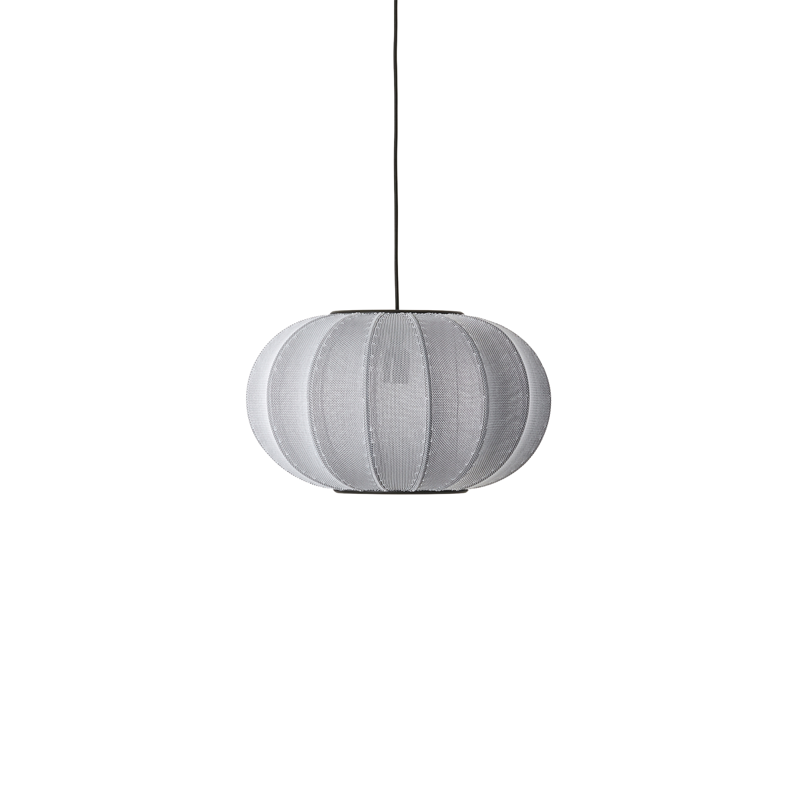 Knit-Wit Oval Pendant Lamp 45 - Gessato Design Store