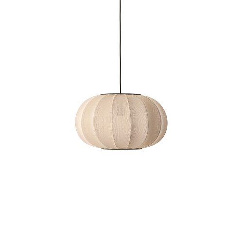 Knit-Wit Oval Pendant Lamp 45 - Gessato Design Store