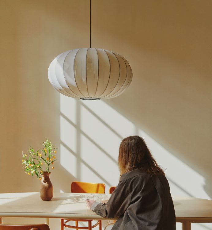 Knit-Wit Oval Pendant Lamp 76 - Gessato Design Store