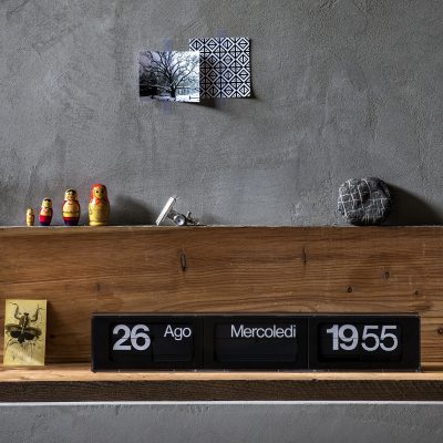Solari Dator 60 Black - Gessato Design Store