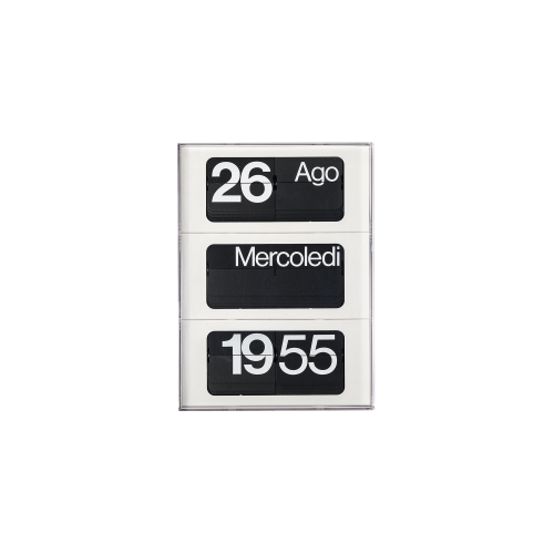 SOLARI C & UDINE CIFRA 3 SYNCHRON PIRELLI. DIGITAL FLIP CLOCK GINO VALLE  DESIGN