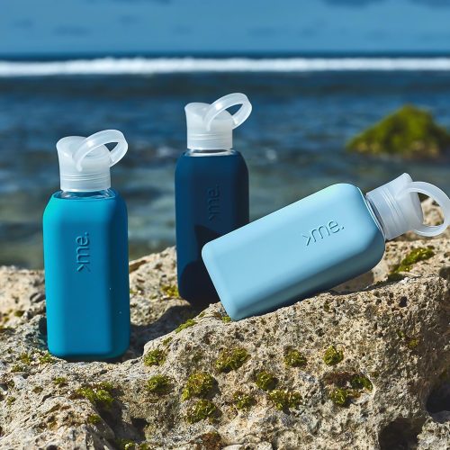 Squireme Glass Bottle With Silicon Sleeve - Gessato Design Store