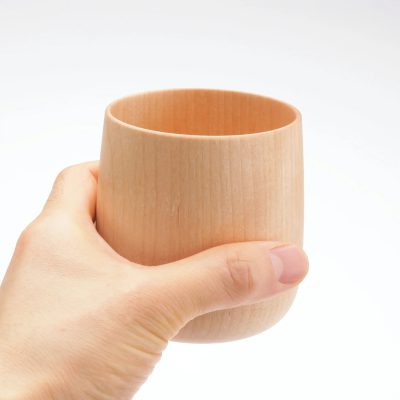 Yuki Wooden Cup, Natural - Gessato Design Store