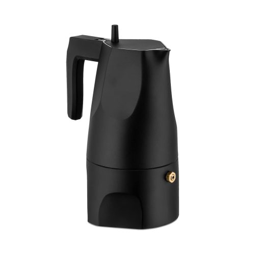 Ossidiana Black Moka Pot - Gessato Design Store