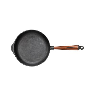 Cast Iron Deep Frying Pan - 9.8" - Gessato Design Store