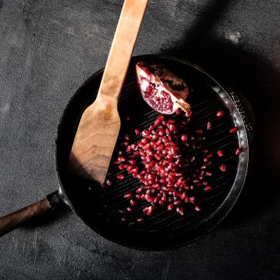 Cast Iron Deep Frying Pan - 9.8" - Gessato Design Store