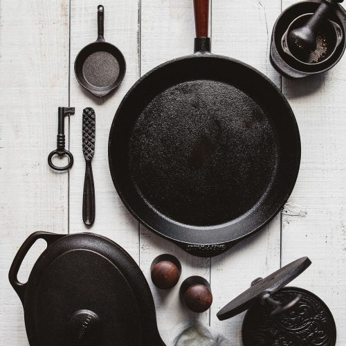 Cast Iron Frying Pan - 10.2" - Gessato Design Store