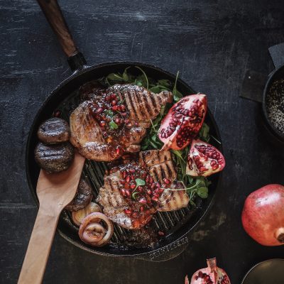 Cast Iron Grill Pan - 9.8" - Gessato Design Store