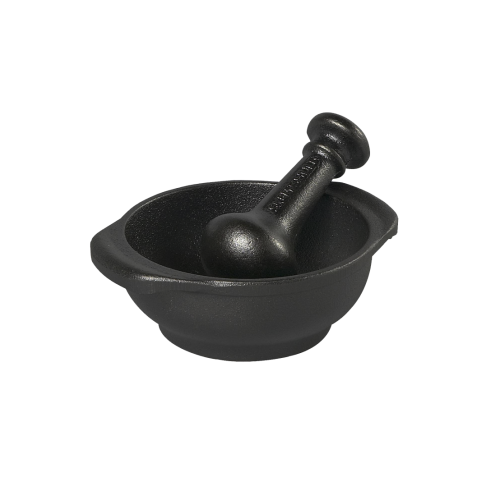 Cast Iron Mortar and Pestle - Gessato Design Store