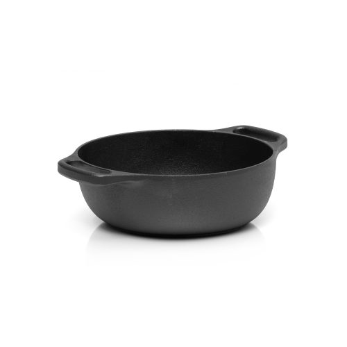 Cast Iron Oval Casserole with Lid, 2L - Gessato Design Store