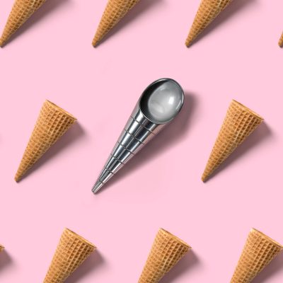Dip Ergonomic Ice Cream Scoop - Gessato Design Store