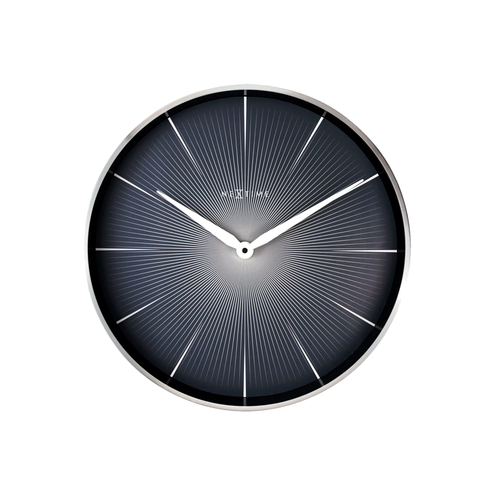 2 Seconds- Wall Clock, Black - Gessato Design Store