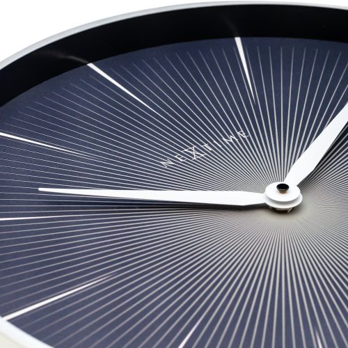 2 Seconds- Wall Clock, Black - Gessato Design Store